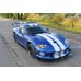 Накладка сплиттер на передний бампер на Dodge Viper II GTS